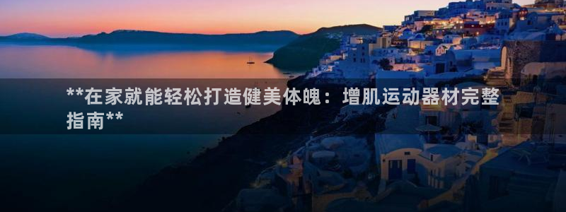 意昂3新能源:**在家就能轻松打造健美体魄:增肌运动器材完整